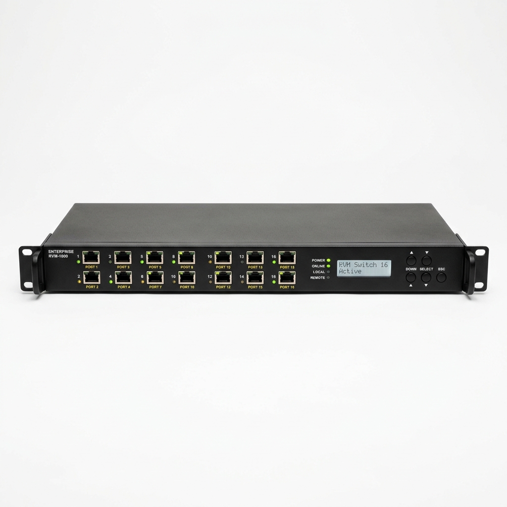 NovaTech KVM Switch 16-Port